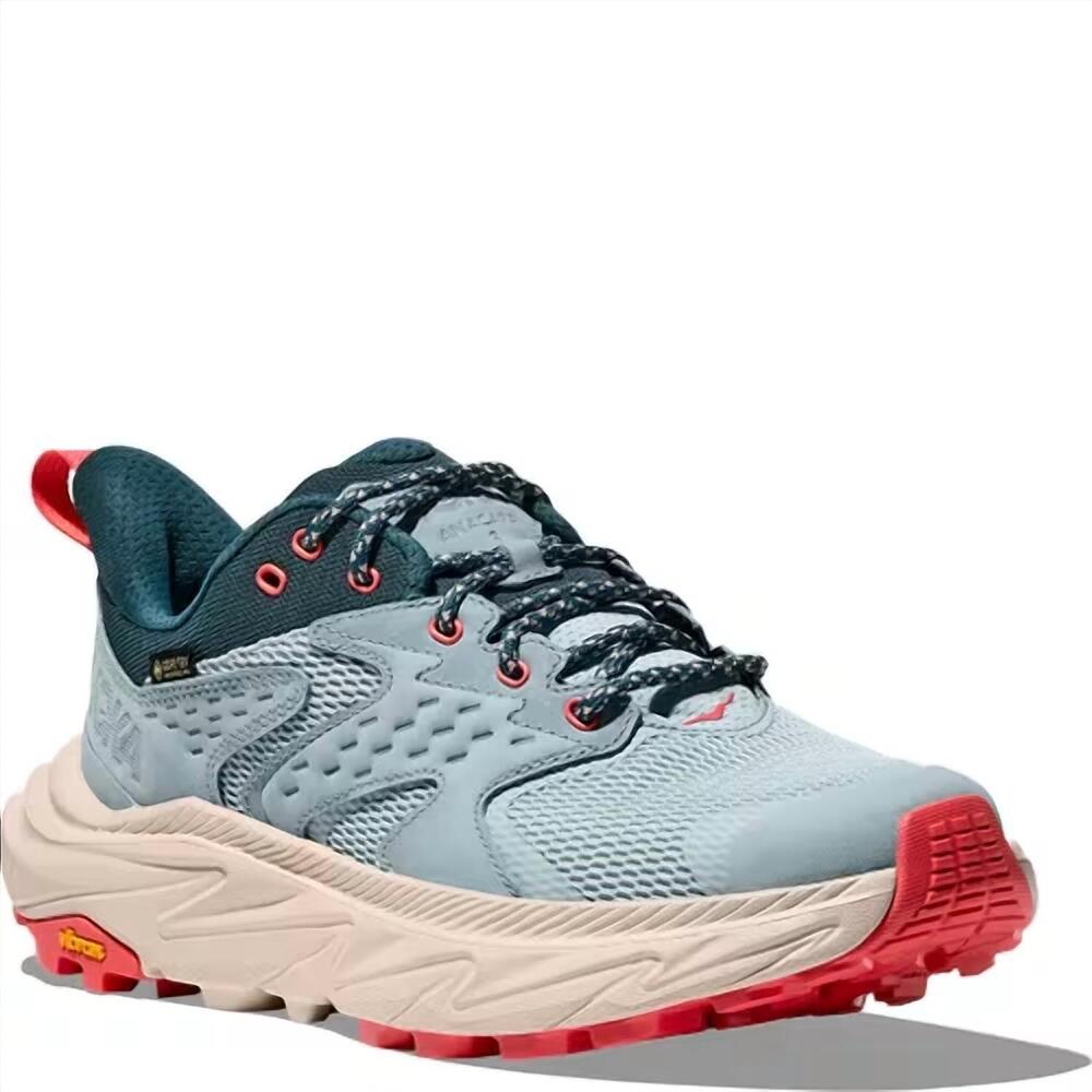 NEW HOKA women's anacapa 2 low gtx sneakers in druzy/dawn light